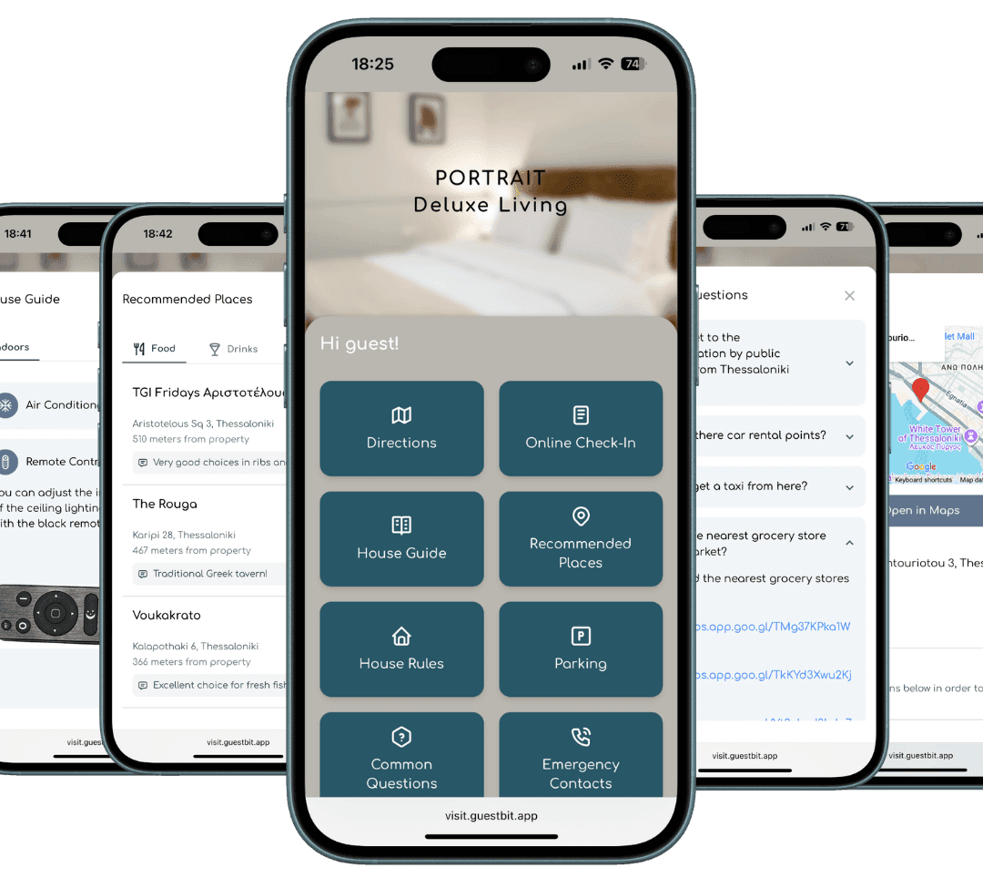 Guest preview mockup